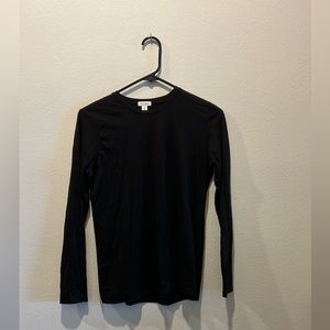 Cuyana Classic Long Sleeves Tee XS Black